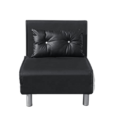 Velvet Corner Single Size Sofa Rozkładana tkanina PU OEM ODM