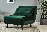 Rozkładana sofa z tkaniny Pu OEM Odm w jednym rozmiarze z poduszką