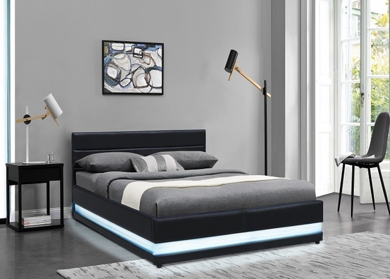 Łóżko do przechowywania w stylu europejskim EN1725 Sunny Home Furniture Black