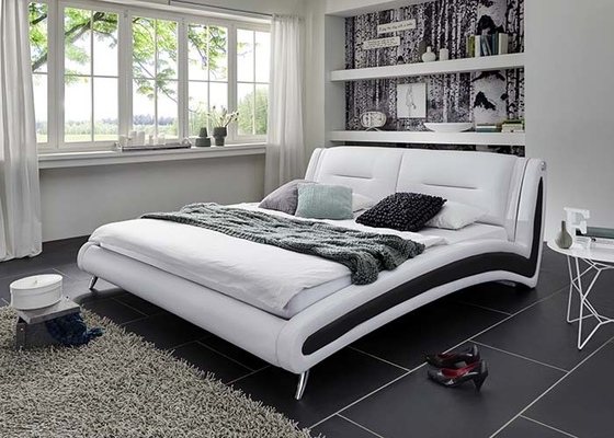Ottoman Luxury Classic Royal Curved King Size Bed Set Meble do sypialni