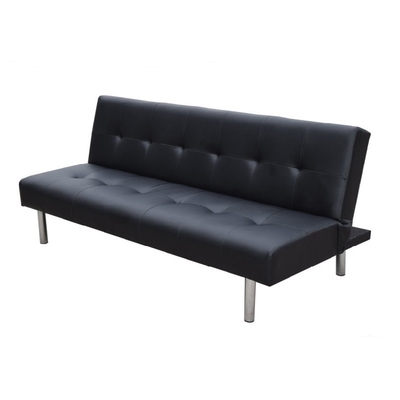 Skórzana trzyosobowa sofa rozkładana